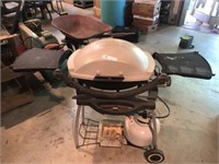 Weber Propane Grill with Folding Side Trays