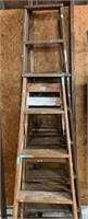 3 wood step ladders
2-6’
1-8’