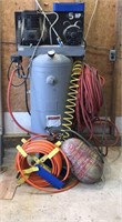 Pumptrol Air compressor, hoses, reel, & portable