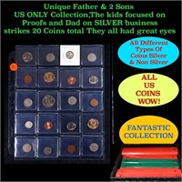 Unique Father & 2 Sons US ONLY Collection,The kids