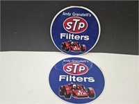 Unused STP Race Car Stickers 11"