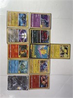 11-Mixed Pokemon Foil cards see pics