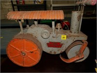 Keystone Ride-on Steam Roller--Played with