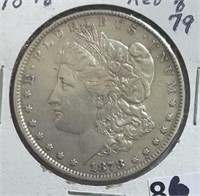 1878 Morgan Dollar REV 1879
