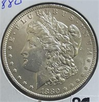 1880 Morgan Dollar MS