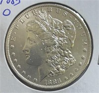 1883O Morgan Dollar MS