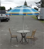 Umbrella Patio Table And Chairs