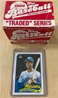 1989 TOPPS TRADED COMPLETE SET