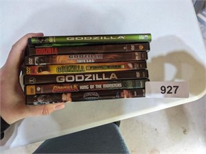 Godzilla DVDs