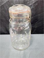 Old Atlas Quart Jar
