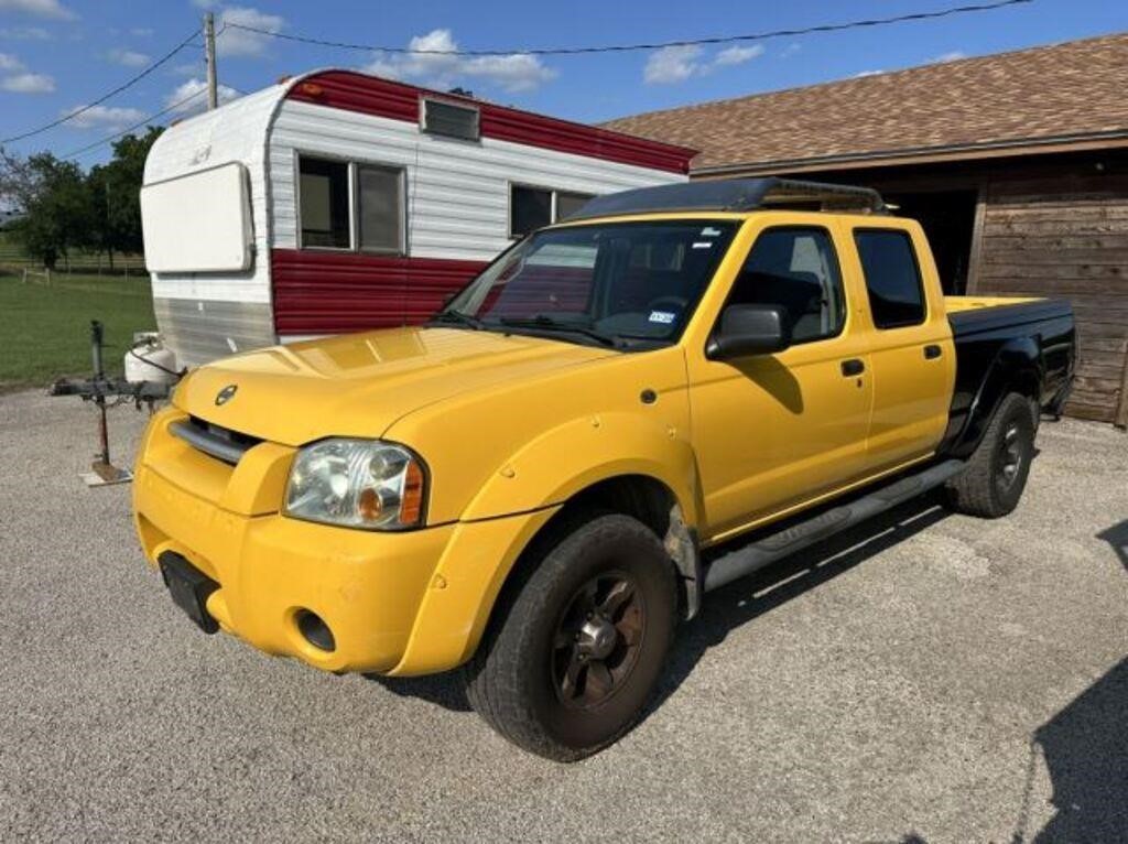 2003 NISSAN FRONTIER PICK UP XE, V6
