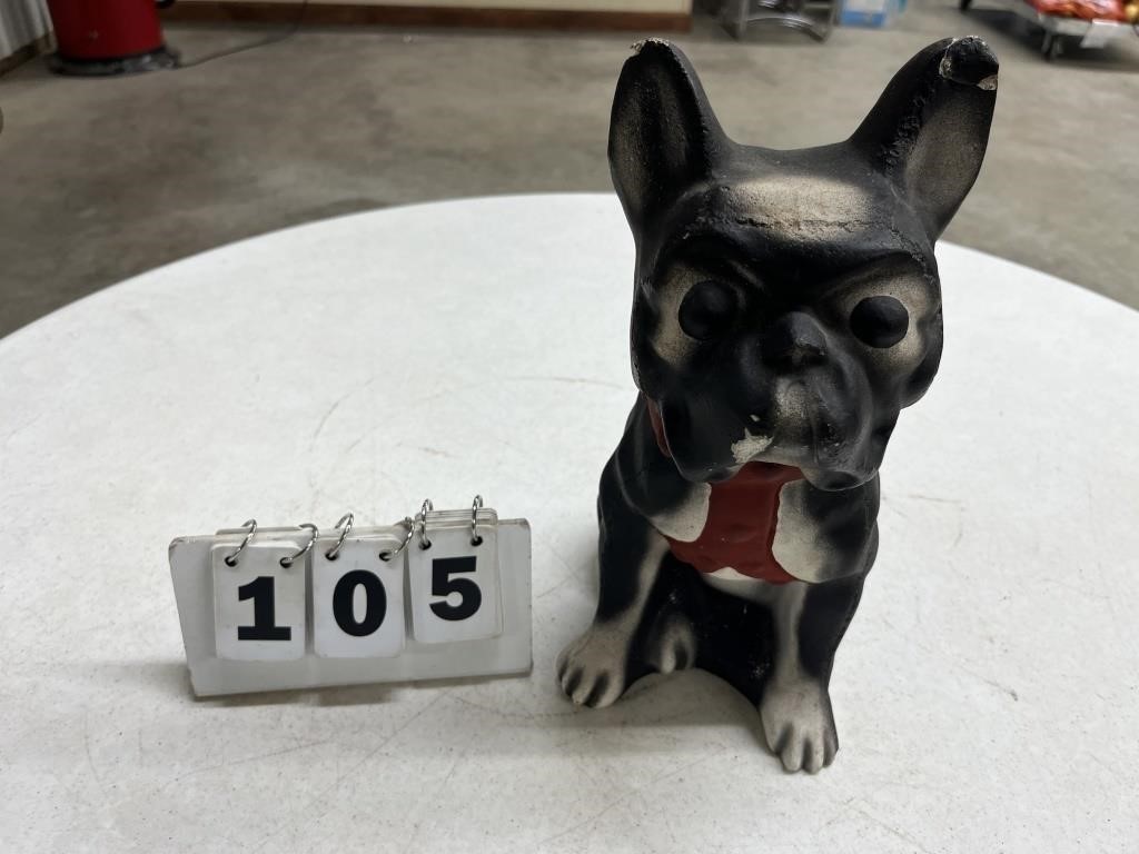 Cement French Bulldog