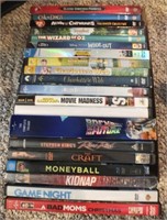 ASSORTED DVDS