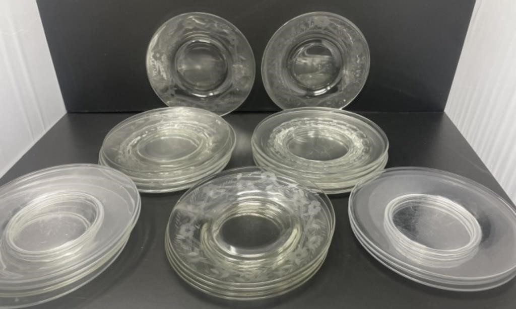 Glass Dinner Plates