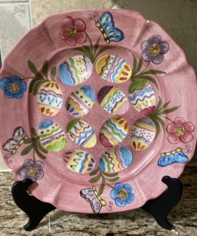 Laurie Gates Easter Plate