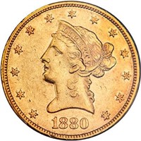 $10 1880-CC PCGS AU53