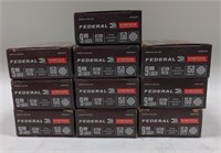 500 Rounds Federal 9mm Luger Cartridges In Boxes