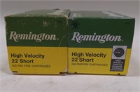 1000 Rounds Remington 22 Short Cartridges In Boxes