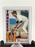 1984 Topps Don Mattingly #8 OF-1B