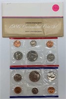 1986 US Mint Uncirculated Coin Sets w/ Both P & D