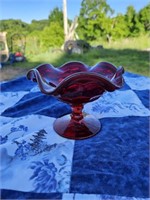 Vintage Fenton Ruby Red