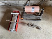Meat Scale, Sausage Stuffer & Wrap Stand/Cutter
