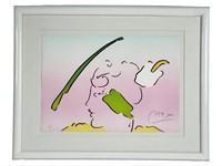 Peter Max- "In Horizon" LE Signed Lithograph
