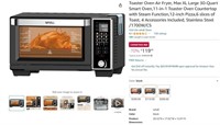 N7592 11-in-1 Toaster Oven Air Fryer 30-Quart