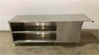35" x 100" Stainless Steel Table-