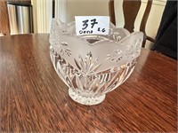 GORGEOUS GLASS FROSTED BOWL