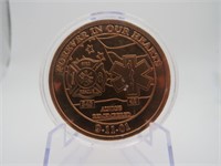Copper 9-11 Coin