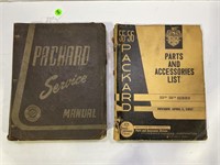 1956 PACKARD SERVICE MANUAL & 55-56 PACKARD PARTS