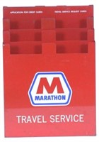 Marathon Travel Service Counter Rack
