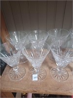 Lot of Clear Drinking Glasses- Wine?