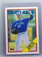 David Wells 1988 Topps Traded Rookie