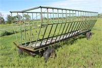 Bale feeder- needs tires & new boards
