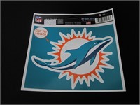 Miami Dolphins NFL Multi Use Die Cut Decal