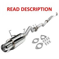 DNA Motoring CBE-HC01EX 01-05 Civic Exhaust