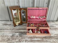 2- Jewelry Boxes with Contents