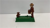 Monkey bank automatic coin bank