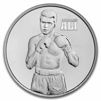 2023 Niue 1 Oz Silver Muhammad Ali Bu