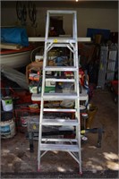 118: 6' Aluminum Step Ladder