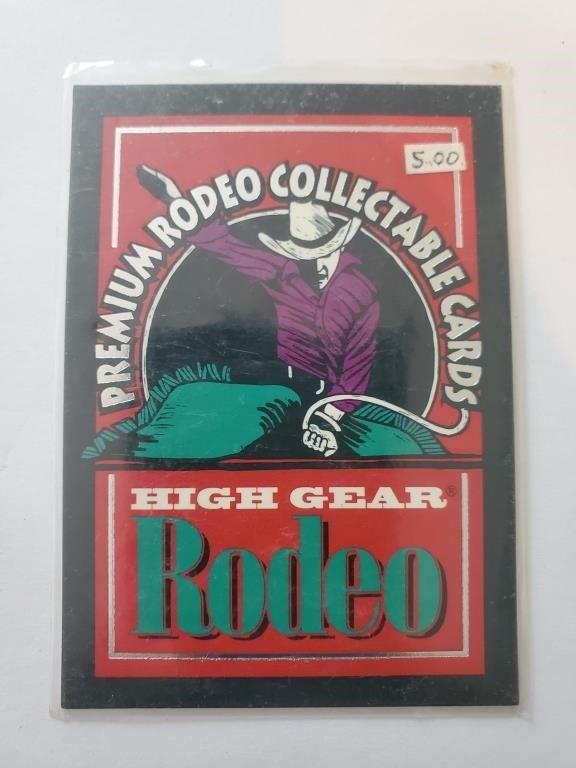 High gear premium rodeo card