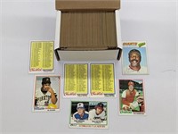 1977/78 Topps Baseball 300+ Cards With HOFs