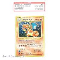 1998 Pokemon Japanese Charizard CD Promo (PSA 10)