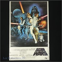 1977 Star Wars A New Hope Film / Movie Poster