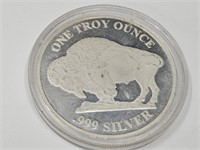 1 Ounce Silver Buffalo Round