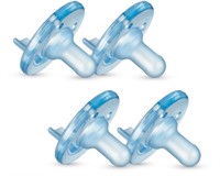Philips Avent Soothie Pacifier 0-3m, blue/blue, 4
