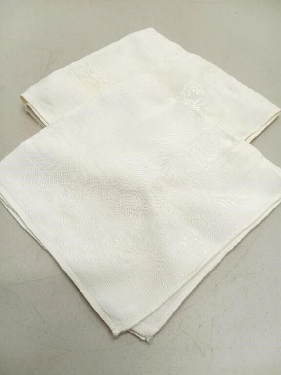 Two linen napkins