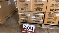 Lot of 4 Cases Dinex Disposable Lids
